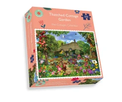 All Jigsaw Puzzles Thatched Cottage Garden 500 Piece Jigsaw Puzzle