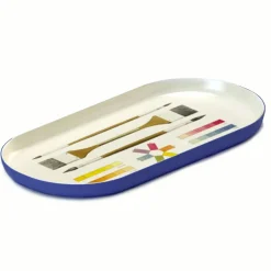 Roomytown The Art of Coloring Enamel Printed Tray