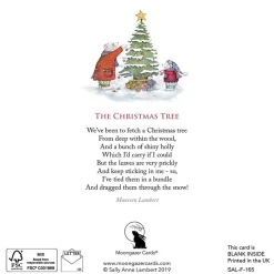 Moongazer Cards The Christmas Tree Greeting Card