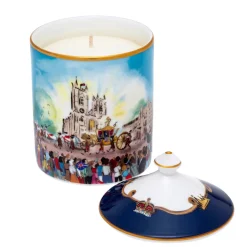 Halcyon Days The Coronation at Westminster Sandalwood & Vetiver Lidded Candle