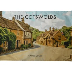 Town Towels The Cotswolds - Castle Combe Tea Towel