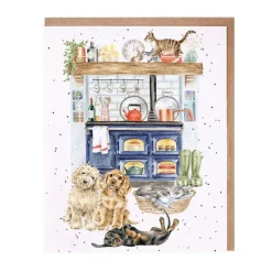 Wrendale Designs 'The Country Kitchen' Blank Greetings Card