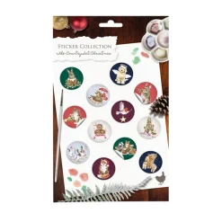 Wrendale Designs The Country Set Christmas Stickers