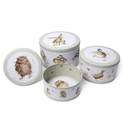 Wrendale Designs 'The Country Set' Set of 3 Cake Tins