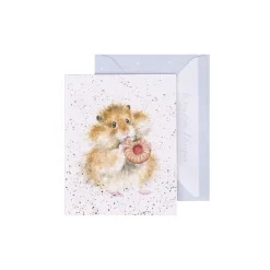Wrendale Designs 'The Diet Starts Tomorrow' Hamster Enclosure Card