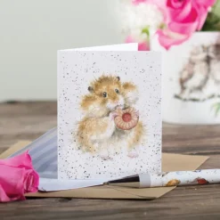 Wrendale Designs 'The Diet Starts Tomorrow' Hamster Enclosure Card