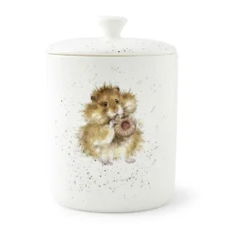 Wrendale Designs 'The Diet Starts Tomorrow' Hamster Biscuit Barrel