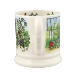 Emma Bridgewater The Good Life In The Garden 1/2 Pint Mug