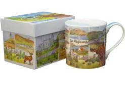 Emma Ball The Highlands Bone China Mug (Boxed)