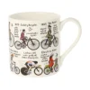 Picturemaps The History of Cycling Bone China Mug
