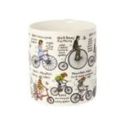 Picturemaps The History of Cycling Bone China Mug