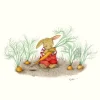 Moongazer Cards The Hungry Rabbit Greeting Card