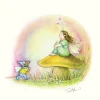 Moongazer Cards The Little Folk Greeting Card