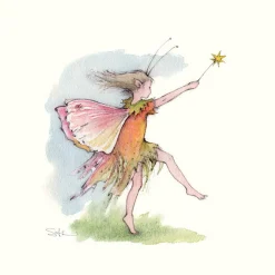 Moongazer Cards The Mischief Faerie Greeting Card