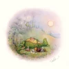 Moongazer Cards The Picnic Greeting Card