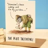 Bewilderbeest The Plot Thickens Greetings Card