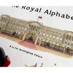 Yeti The Royal Alphabet Tea Towel