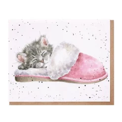 Wrendale Designs 'The Snuggle is Real' Blank Greetings Card
