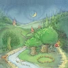 Moongazer Cards The Way to Faerieland Greeting Card