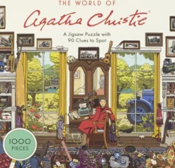Chronicle Books The World of Agatha Christie 1000 Piece Jigsaw Puzzle