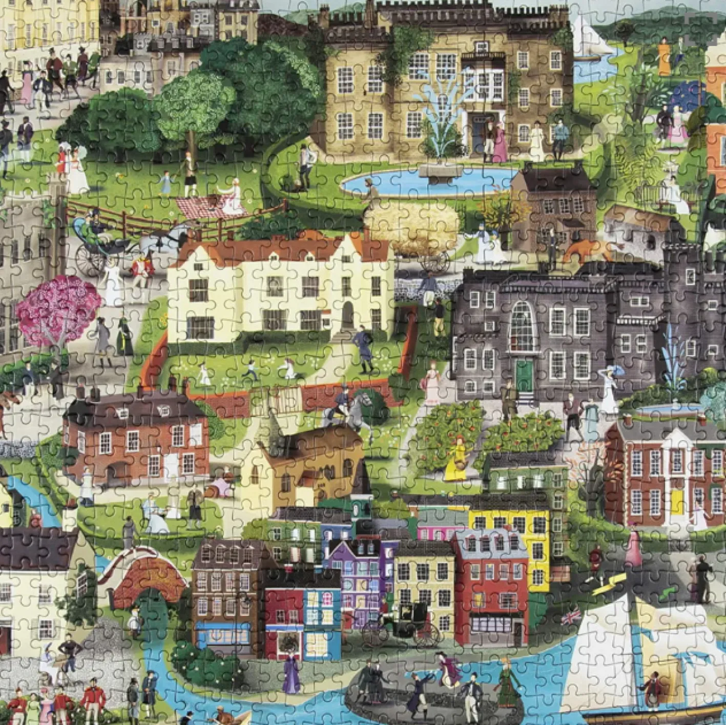Chronicle Books The World of Jane Austen 1000 Piece Jigsaw Puzzle