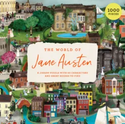 Chronicle Books The World of Jane Austen 1000 Piece Jigsaw Puzzle