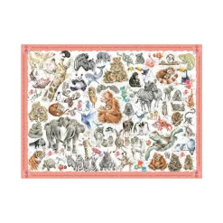 Wrendale Designs 'The Zoology Collection' Jigsaw Puzzle by