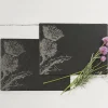 Selbrae Thistle Slate Placemats - Set of 2