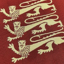 Signare Three Lions Red Flat Tote Bag