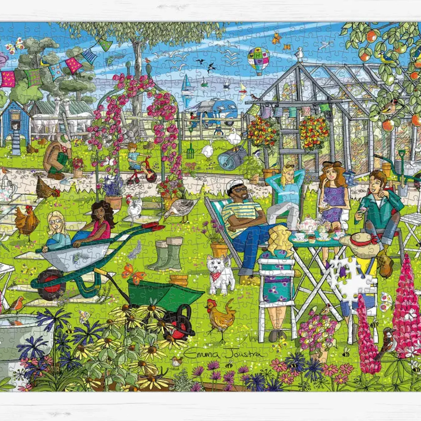 GB Jigsaws Ltd Thyme Out 1000 Piece Jigsaw Puzzle