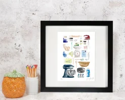 Corinne Alexander Time to Bake Framed Print by