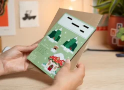 Dapple & Dot Toadstool Cottage Christmas Pop Out Card