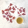 Corinne Alexander Tomato Coaster Set by
