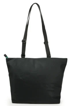 Ori London Trafalgar Tote B All Black Teal Capsule Recycled Cavas Tote- Medium