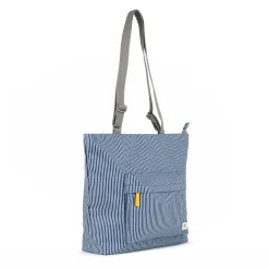 Ori London Trafalgar Tote B Hickory Stripe Recycled Cavas Tote- Medium