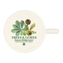 Emma Bridgewater Tree & Leaves Horse Chestnut & Conker 1/2 Pint Mug