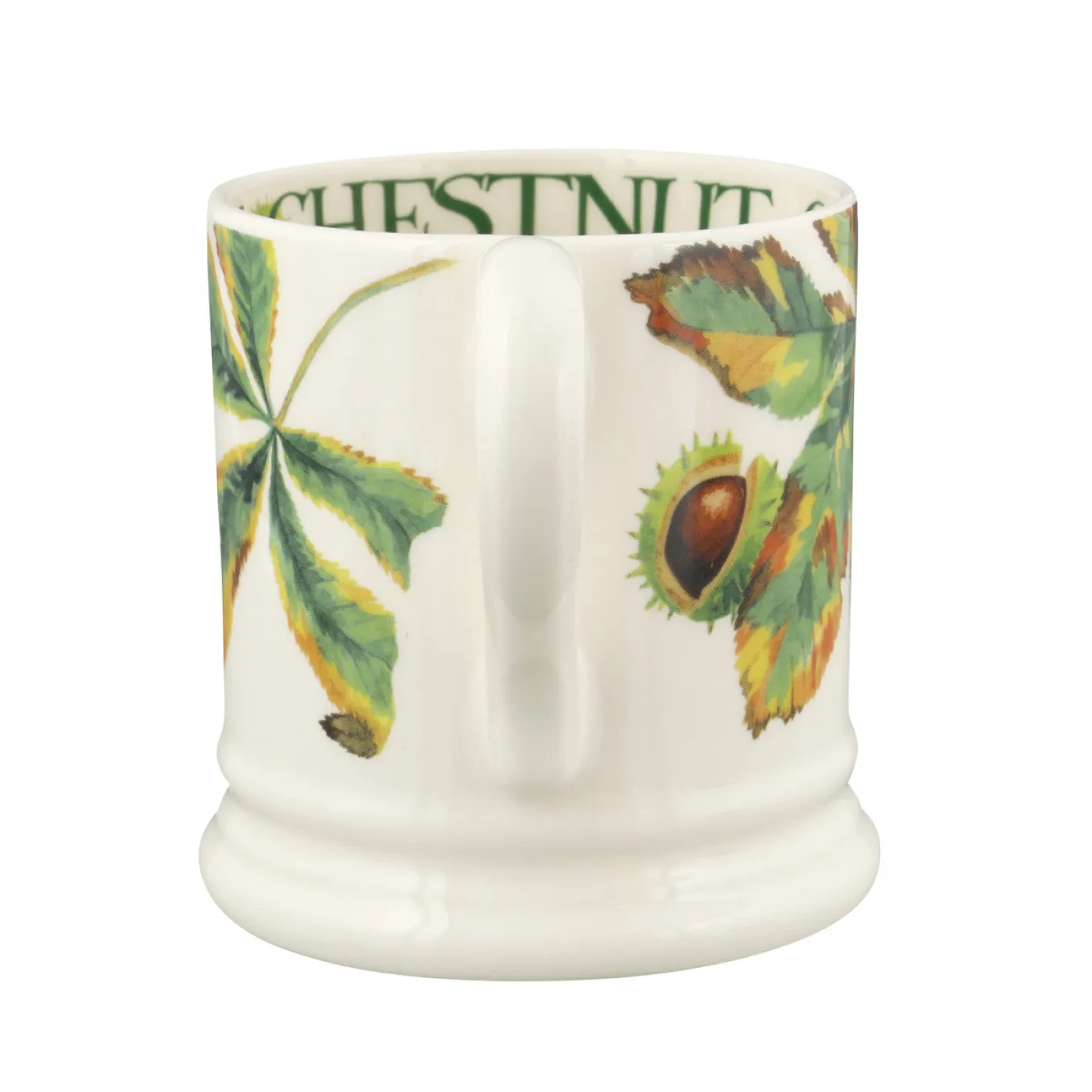 Emma Bridgewater Tree & Leaves Horse Chestnut & Conker 1/2 Pint Mug