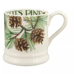 Emma Bridgewater Tree & Leaves Scots Pine 1/2 Pint Mug