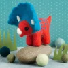 Hawthorn Handmade Triceratops Mini Felting Kit