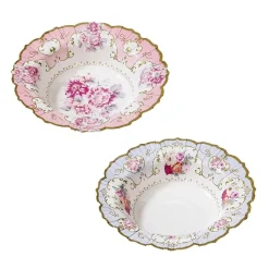 Talking Tables Truly Scrumptious Floral Paper Bowls - 12 pack