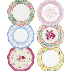 Talking Tables Truly Scrumptious Vintage Paper Plates - 12 pack