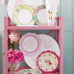 Talking Tables Truly Scrumptious Vintage Paper Plates - 12 pack