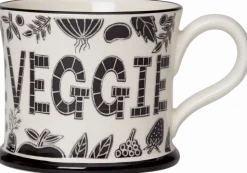 Moorland Pottery Trust Me I'm Veggie Mug by