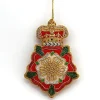 Tinker Tailor Tudor Rose with  Crown Decoration by London