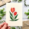Becky Amelia Tulips Greeting Card