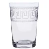 The Vintage List Tumbler with Greek Key Design by