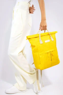 Kind Bag London Tuscan Sun Yellow Hackney Medium Backpack
