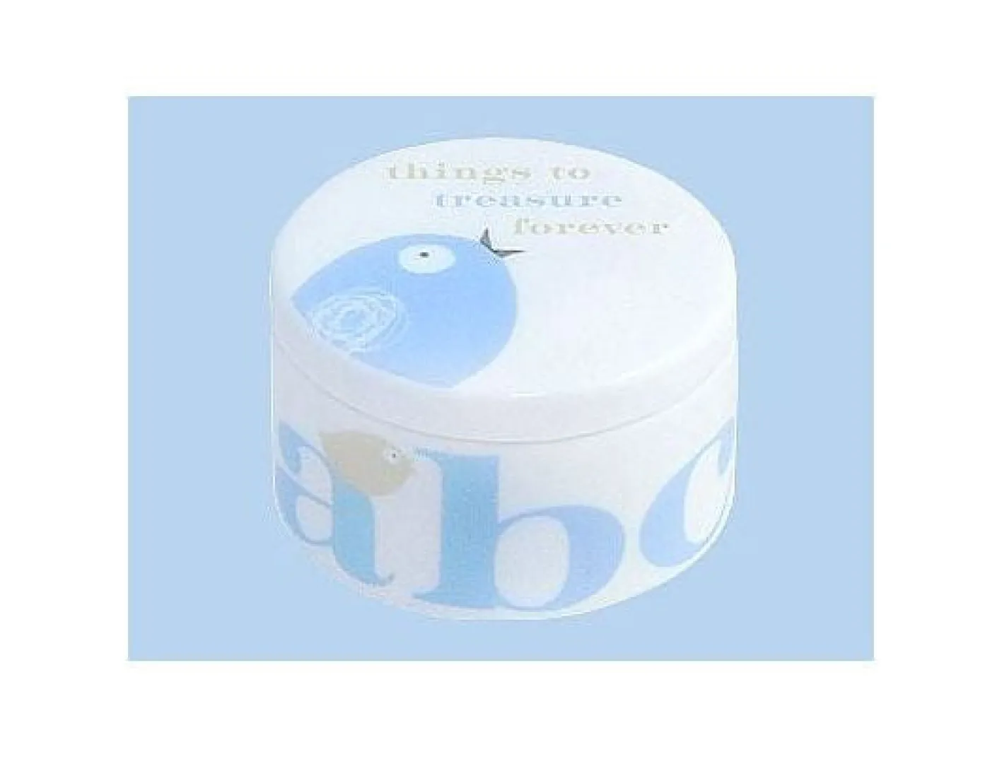 Repeat Repeat Tweet Keepsake Box in Blue