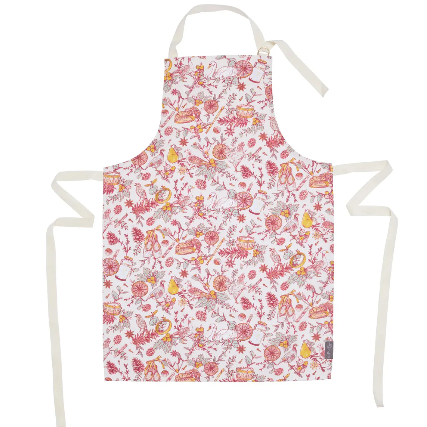 Victoria Eggs Twelve Days of Christmas Apron