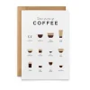 Everlong Print Co. Twelve Shades of Coffee Card